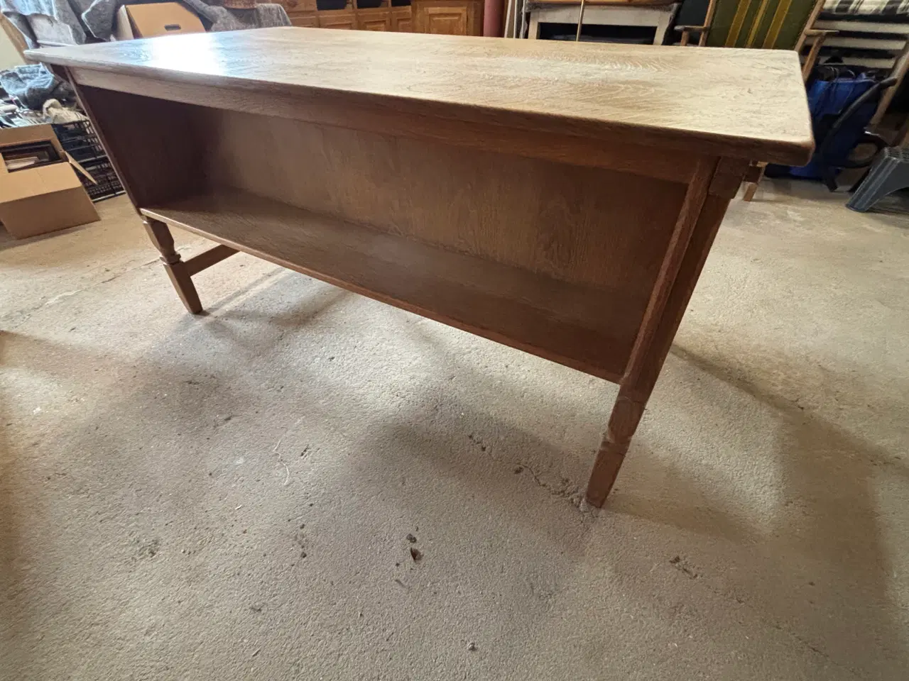 Billede 3 - Skrivebord i syret eg