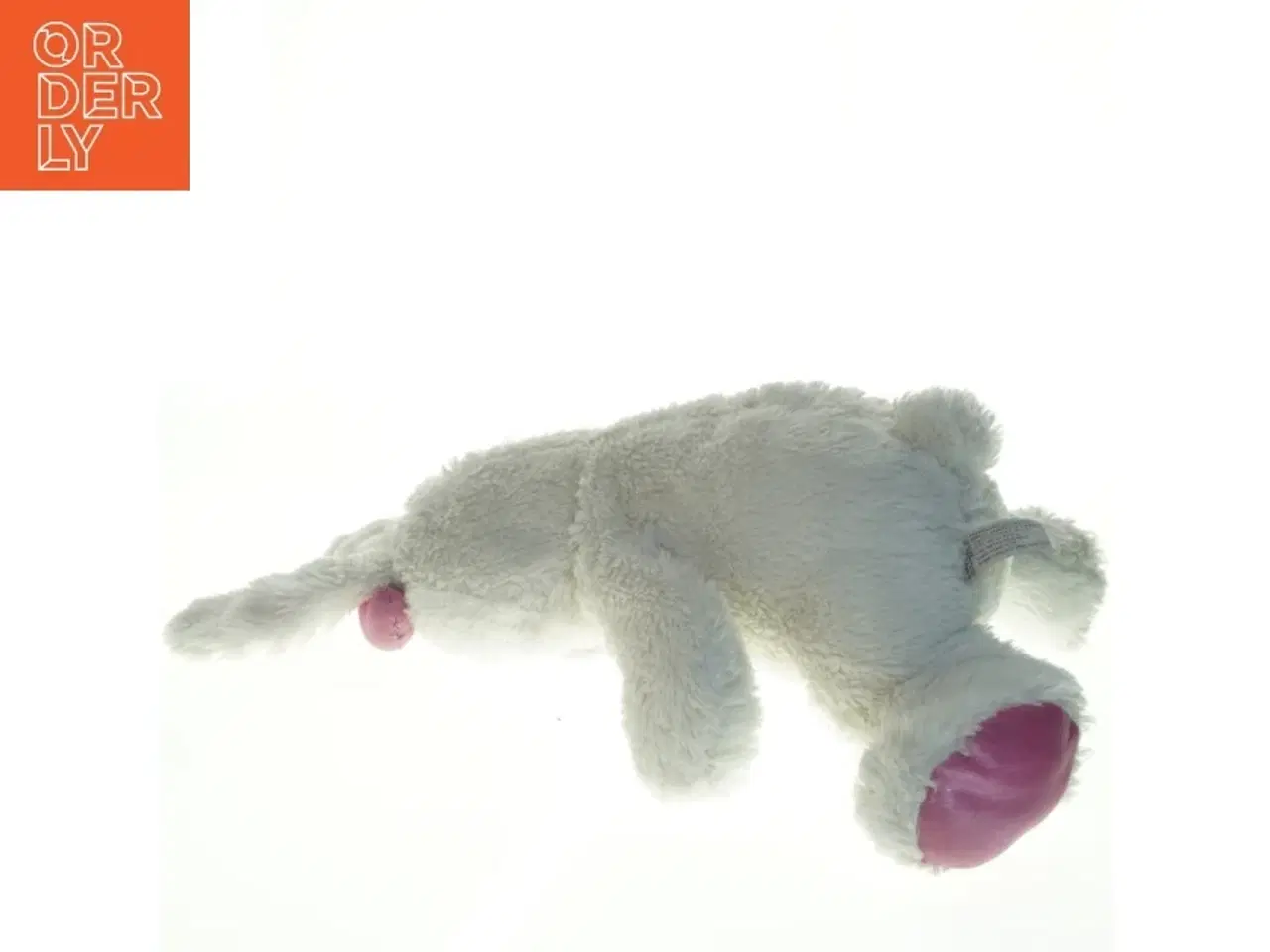 Billede 2 - Hvid plyskanin fra Anna Club (str. 35 x 22 cm)