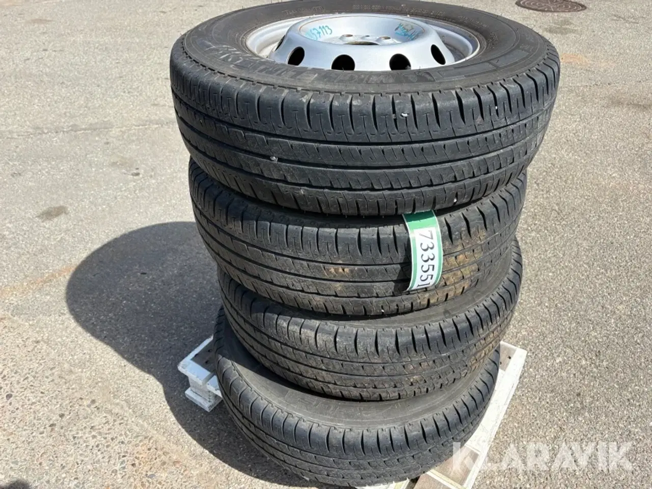 Billede 2 - Dæk med fælg Michelin Agilis - 4 styks