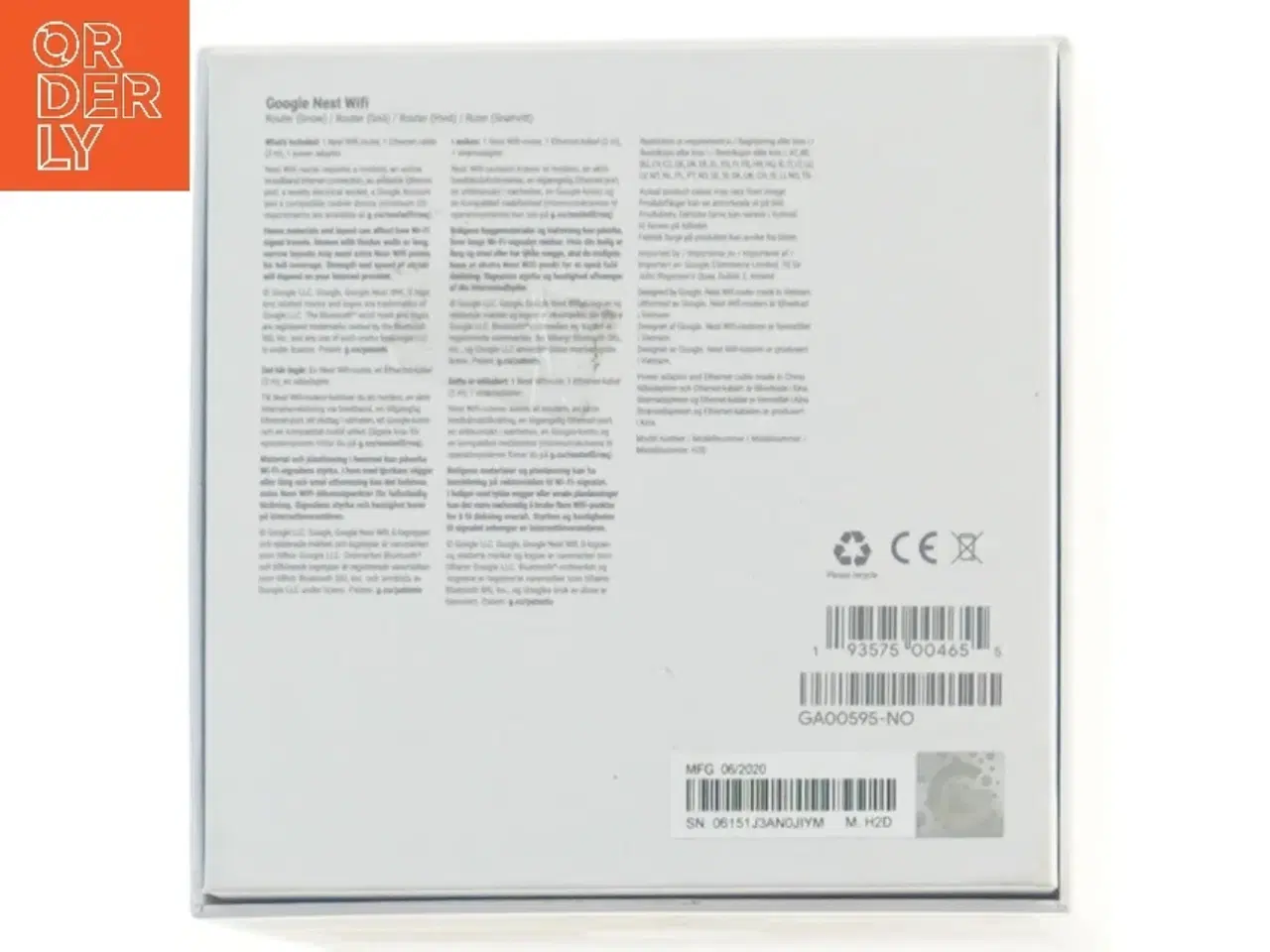 Billede 3 - Google Nest Wifi router fra Google (str. 11x9 cm)