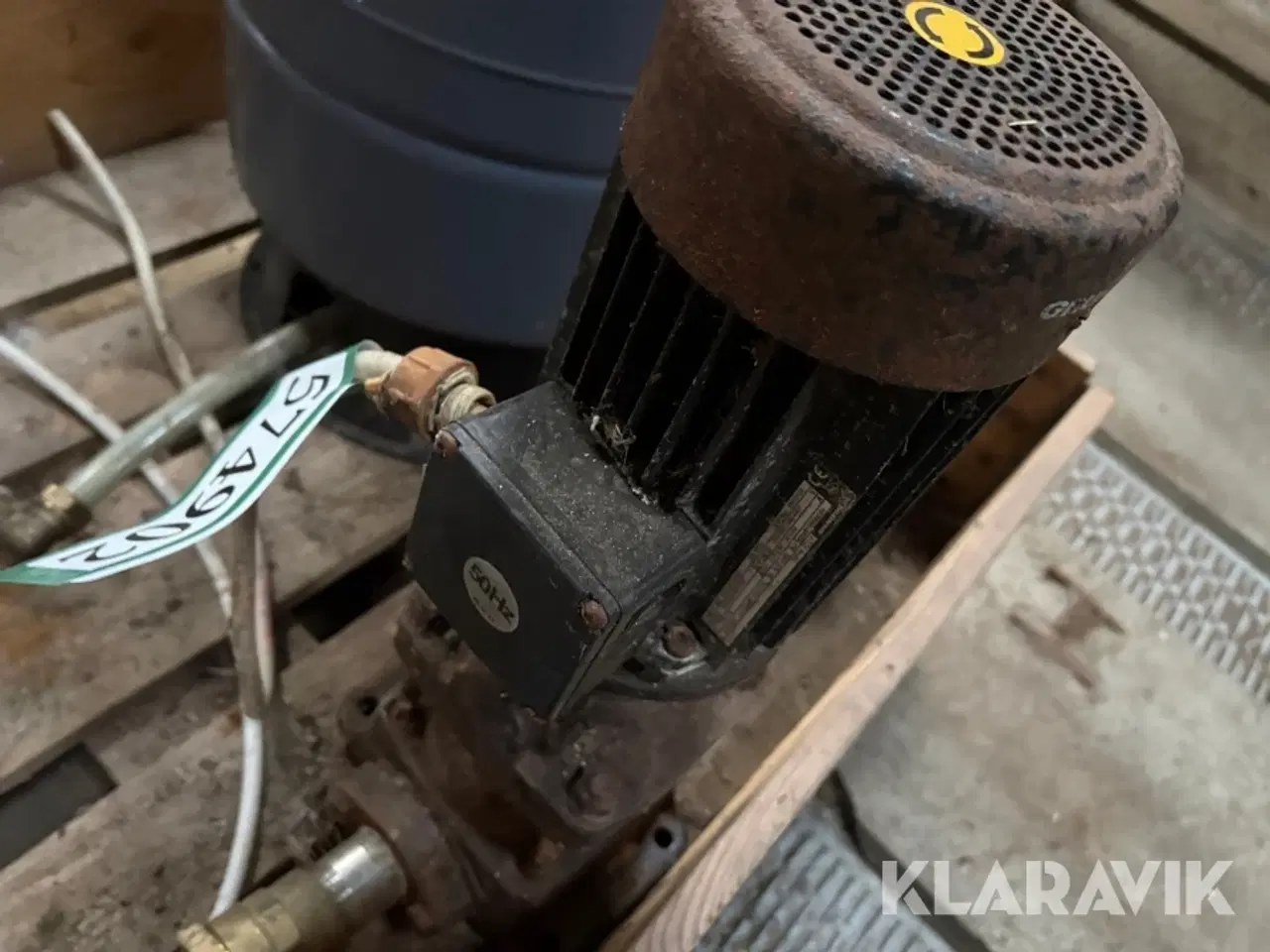 Billede 8 - Vandpumpe og hydrofor Grundfos GT-H-80V