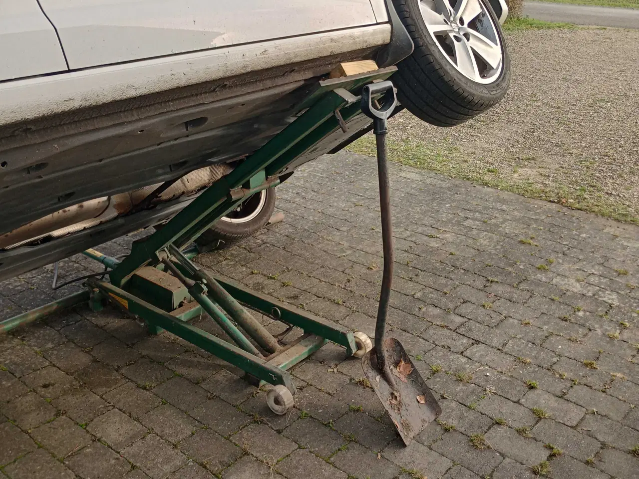 Billede 3 - Sidetipper / domkraft / lufthydraulisk