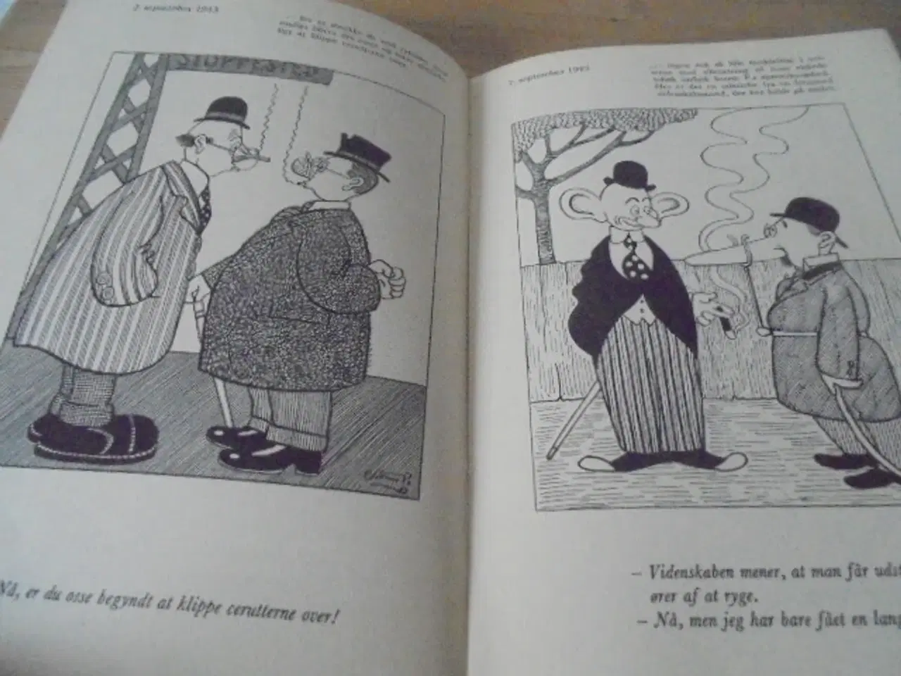 Billede 5 - Storm P. - og tobakken. Besættelsen og efterkrigst