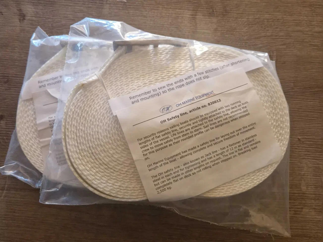 Billede 1 - OH sikkerhedsliner, 2 stk.