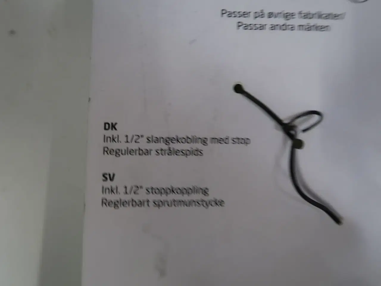 Billede 2 - 4 pk. Strålepistol med kobling - Garden