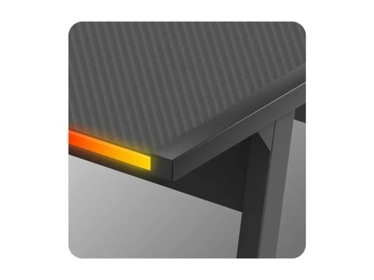 Billede 20 - Gamingbord Huzaro Hero 6.0 RGB – sort L-form