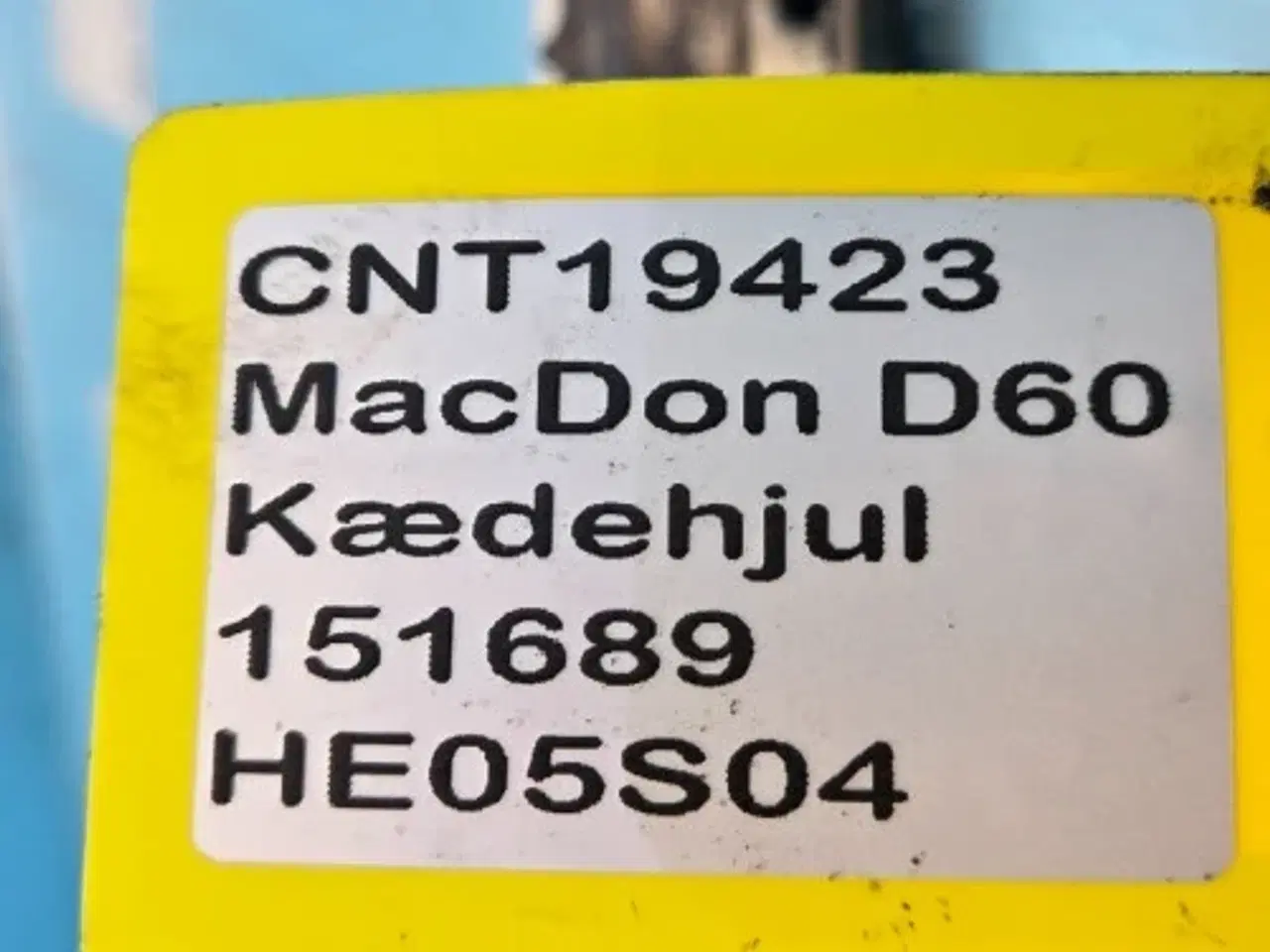 Billede 7 - MacDon D60 Kædehjul 151689