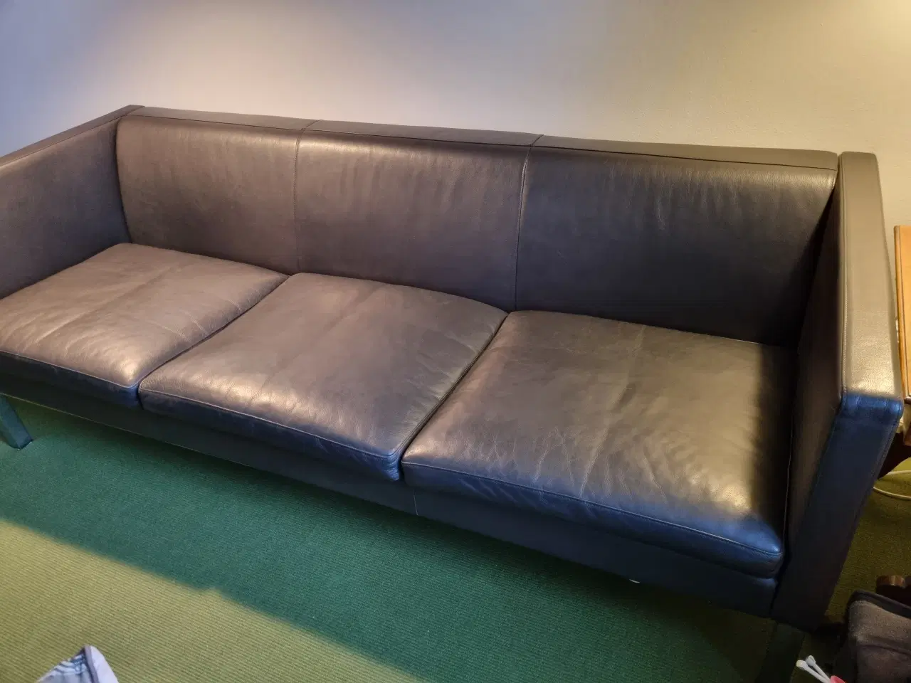 Billede 1 - Erik Jørgensen lædersofa 