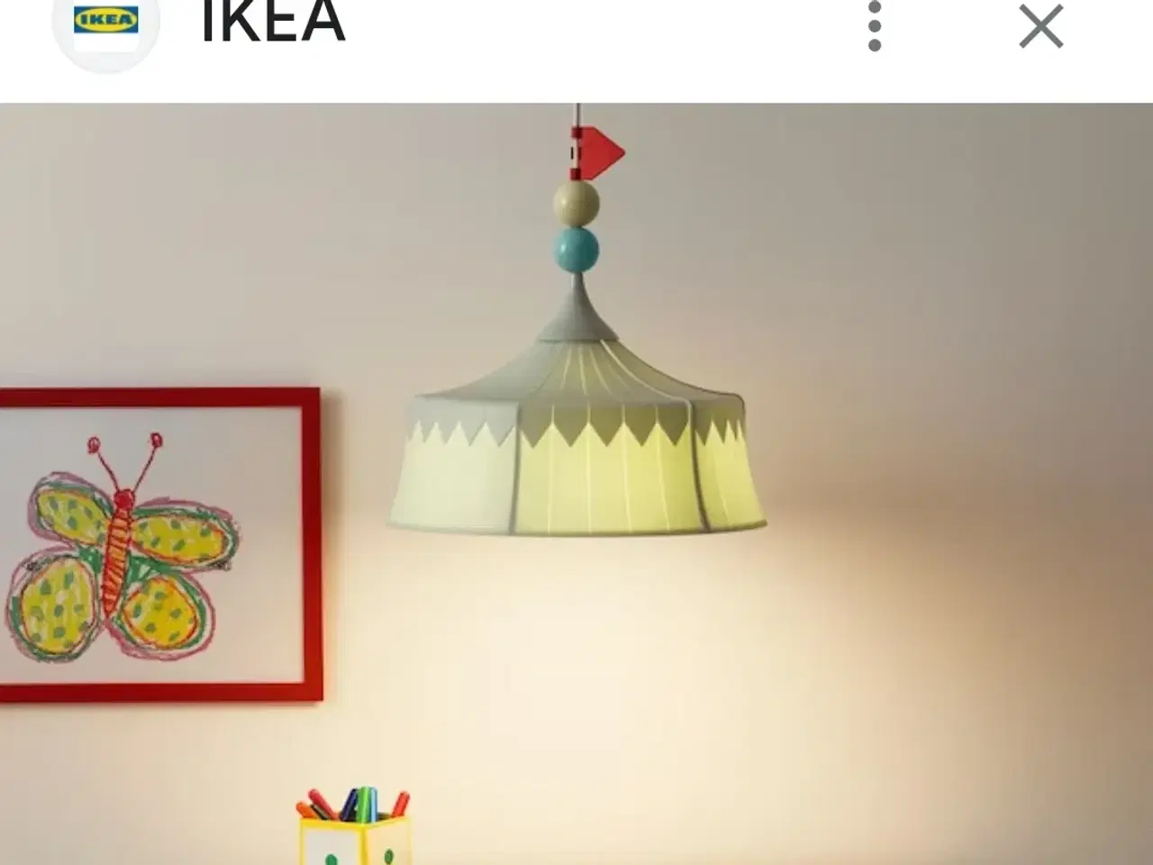 Billede 4 - IKEA TROLLBO LOFTLAMPE 