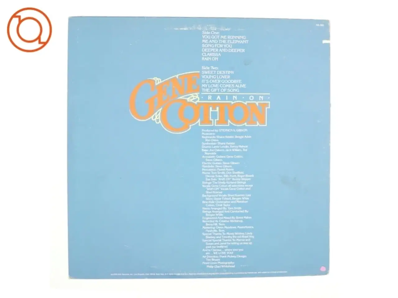 Billede 2 - Rain on af Gene Cotton