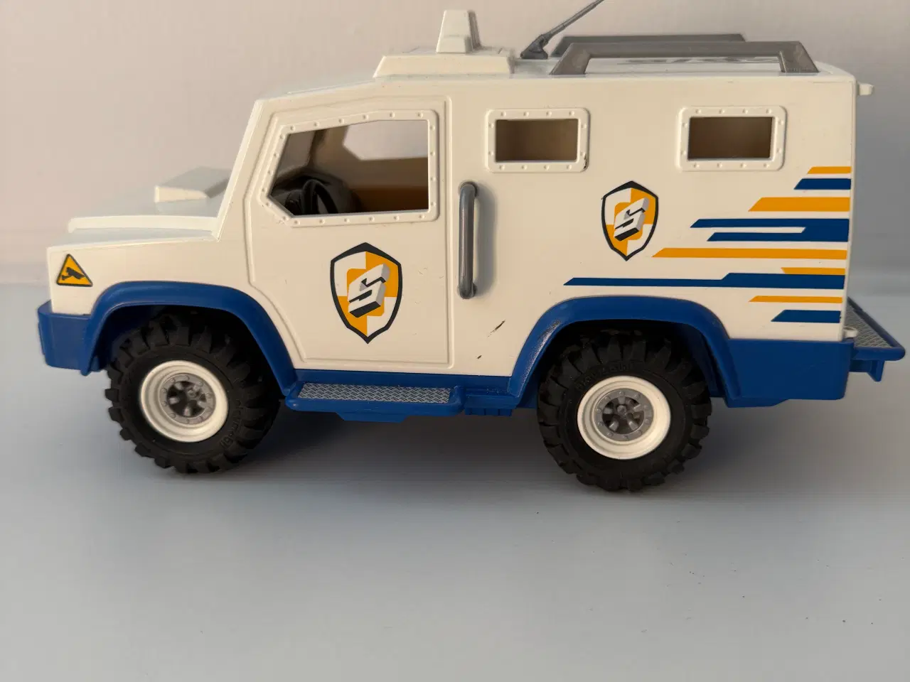 Billede 4 - Playmobil pengetransport, politi, røver, motorcyke