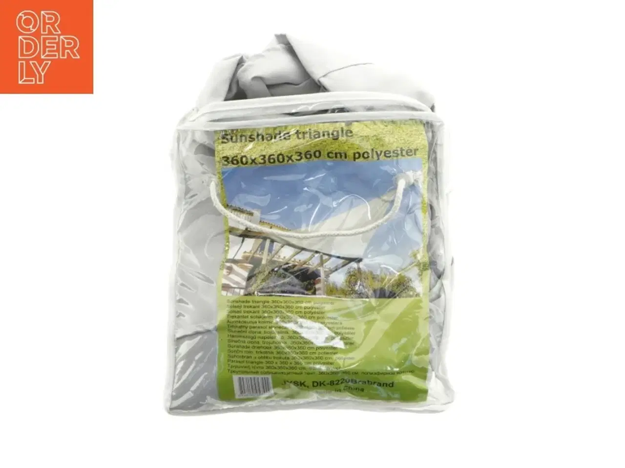 Billede 1 - Solsegl fra Jysk (str. 360 x 360 x 360 cm)