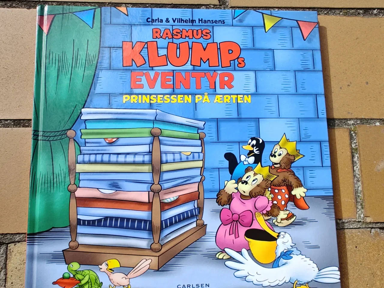 Billede 1 - Rasmus Klump eventyr Prinsessen på ærten BOG