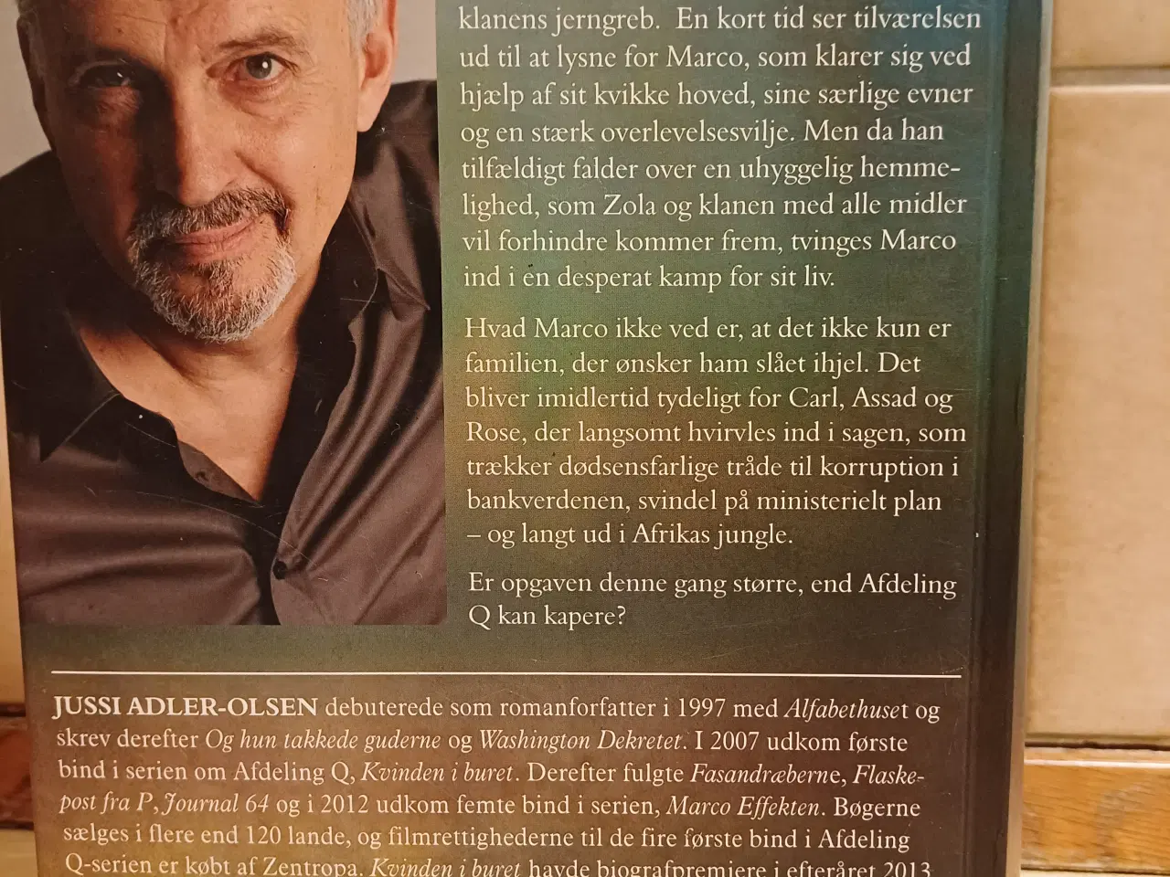 Billede 2 - Jussi Adler-Olsen Afdeling Q Marco effekten Bog