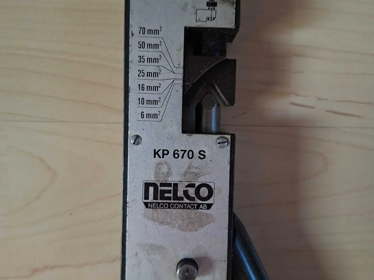 Billede 2 - Nelco pressværktøj / Kabelskotang 6 - 70 mm²