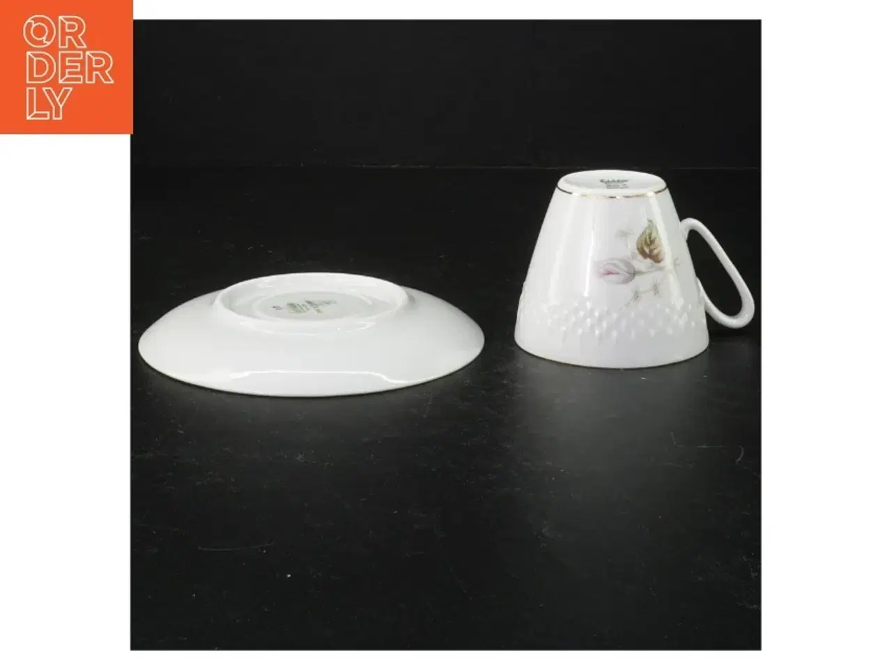 Billede 3 - Porcelæn tekopper og underkopper fra Edelstein