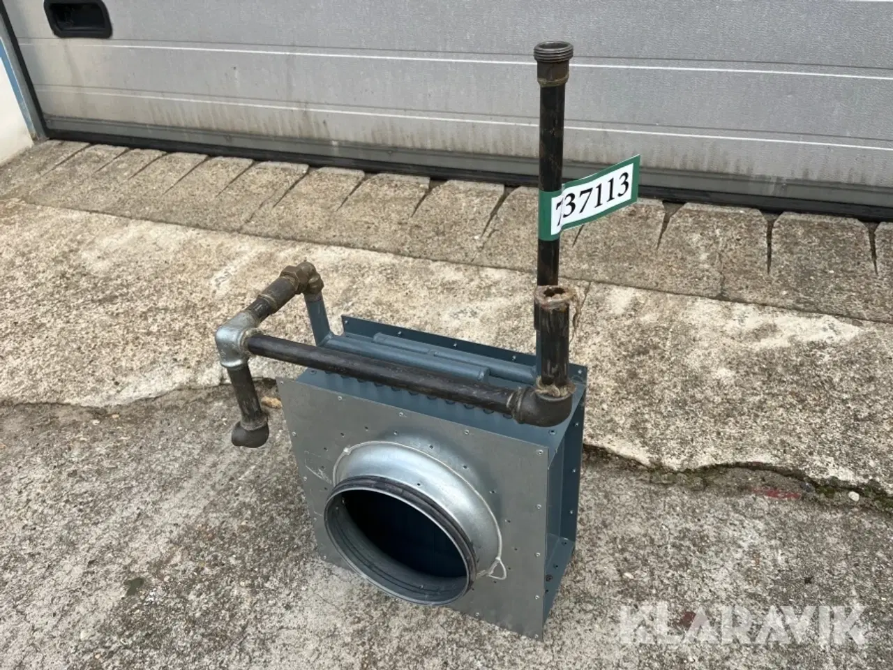 Billede 2 - Eftervarmeflade til ventilation 160 mm