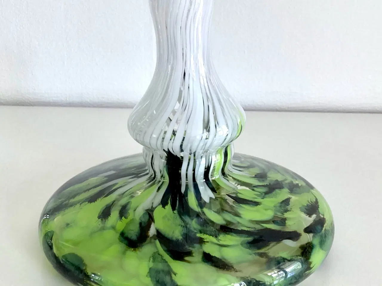 Billede 3 - Flerfarvet Glas Vase