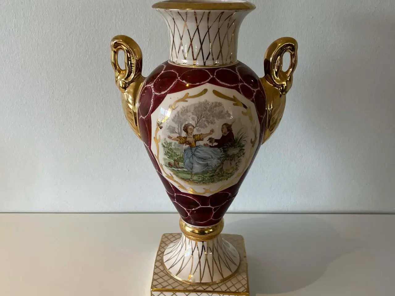 Billede 1 - Vase, Belgisk vase