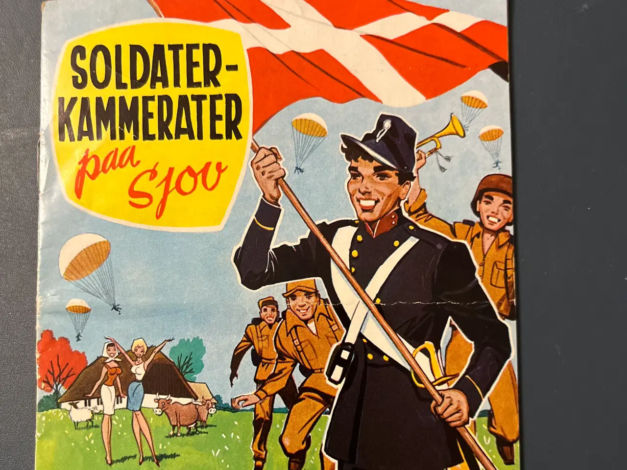 Billede 1 - soldaterkammerater på sjov