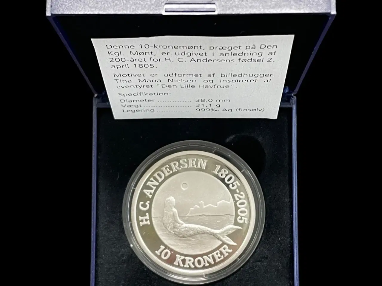 Billede 2 - H.C.Andersen ægte sølv