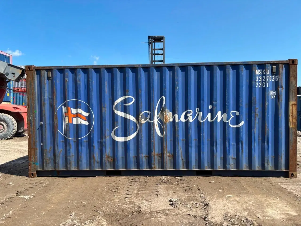 Billede 4 - 20 fods Container- ID: MSKU 332762-5 - Hvidovre