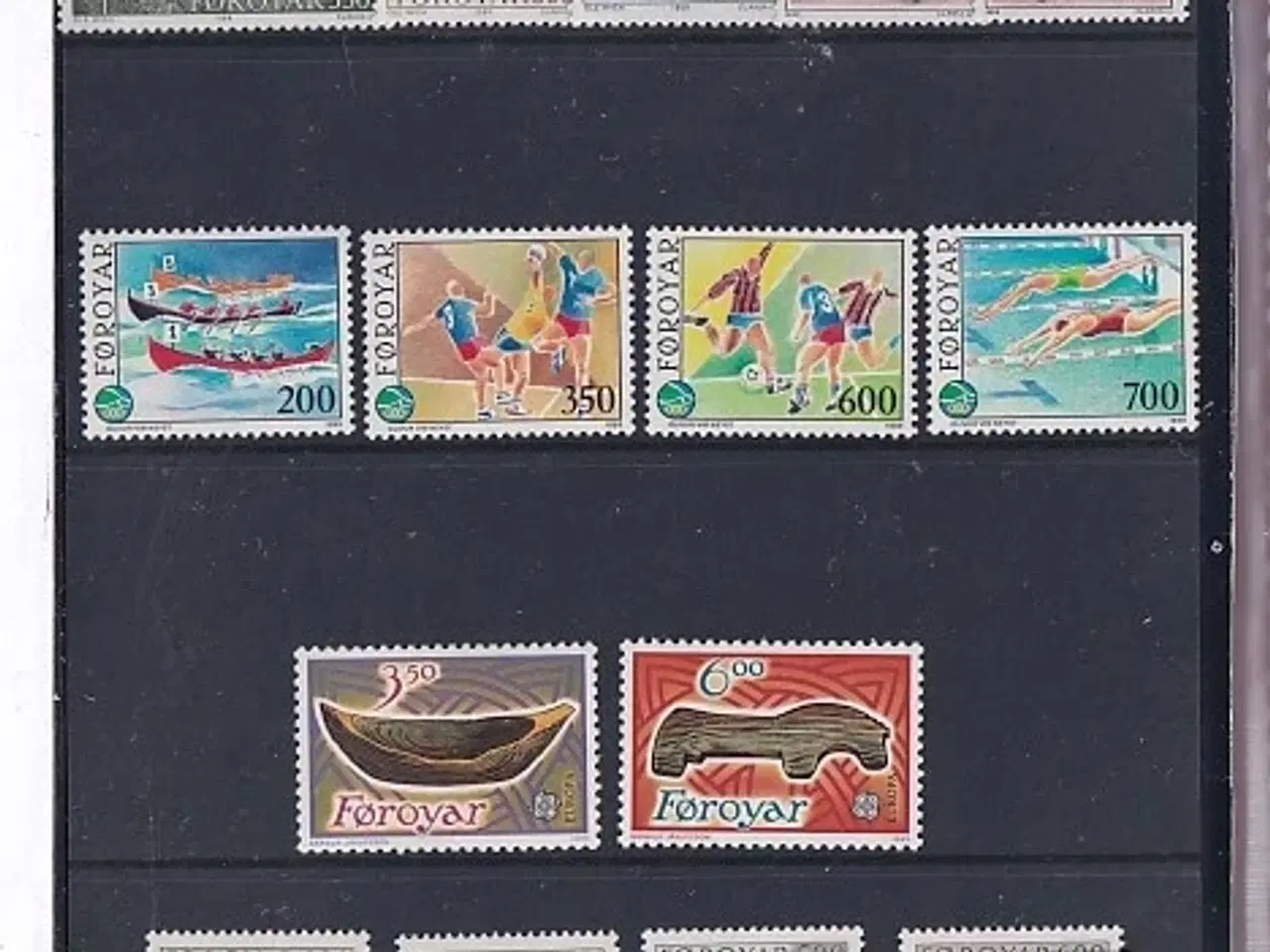 Billede 1 - Færøerne - 1989 Komplet - Postfrisk