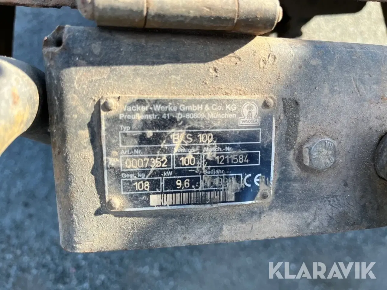 Billede 9 - Asfaltskærer Wacker BFS 100 3 styk