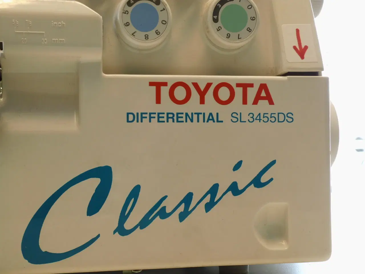 Billede 5 - Overlocker Toyoto SL3455DS  4-tråds  2-nåls