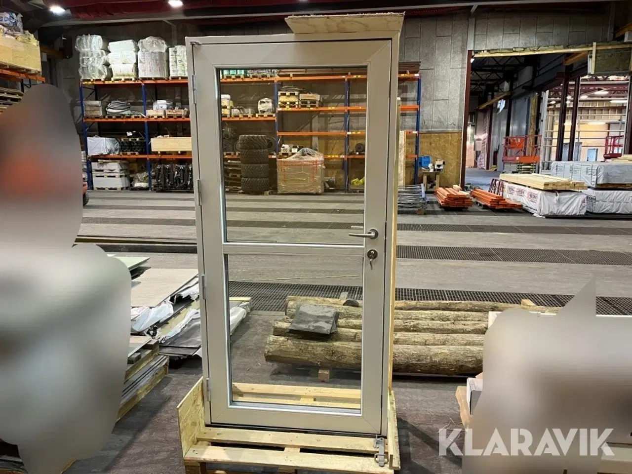 Billede 2 - Yderdør 3 lags træ/alu - 1 styk