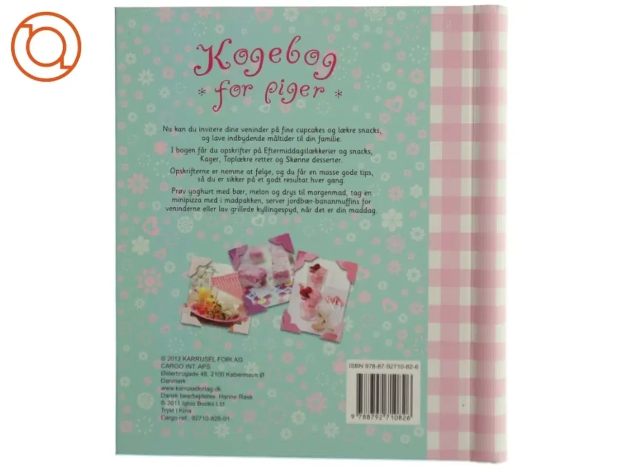 Billede 2 - Kogebog for piger (Bog)