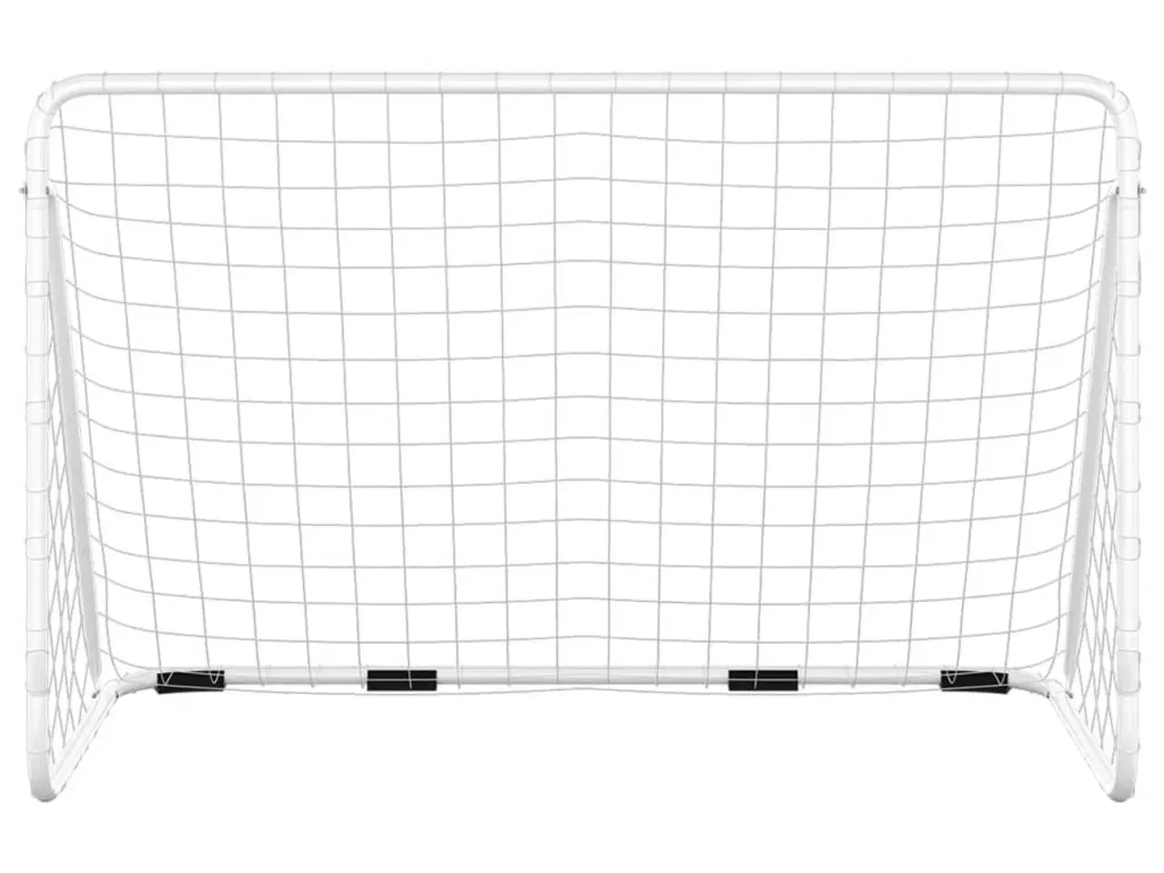 Billede 3 - Fodboldmål med net 180x90x120 cm stål hvid