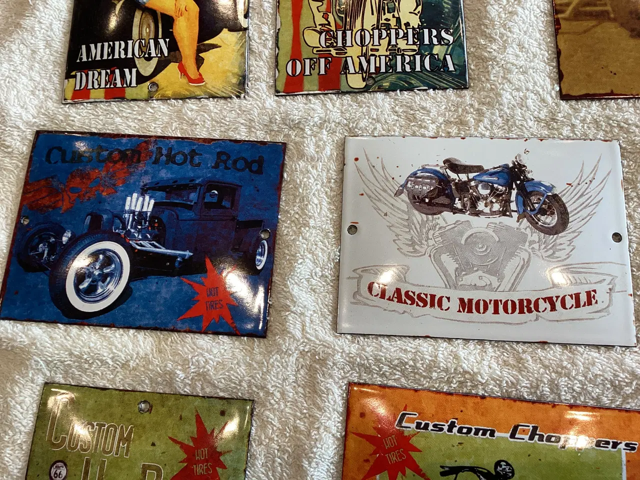 Billede 7 - Emalje skilte,fra 1980 erne