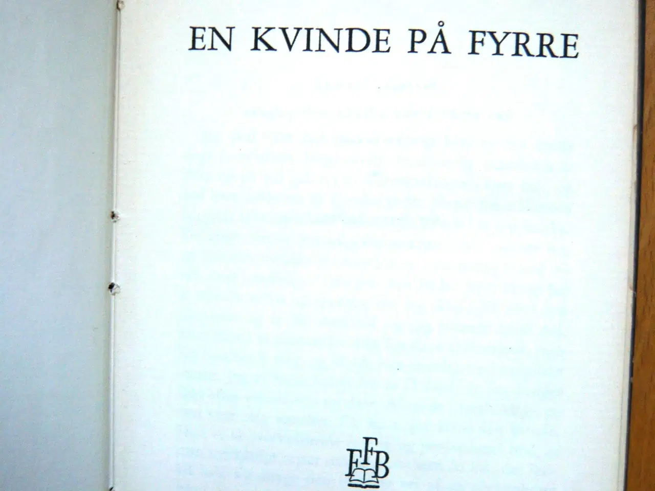 Billede 2 - En kvinde på fyrre af Leck Fischer (K10)