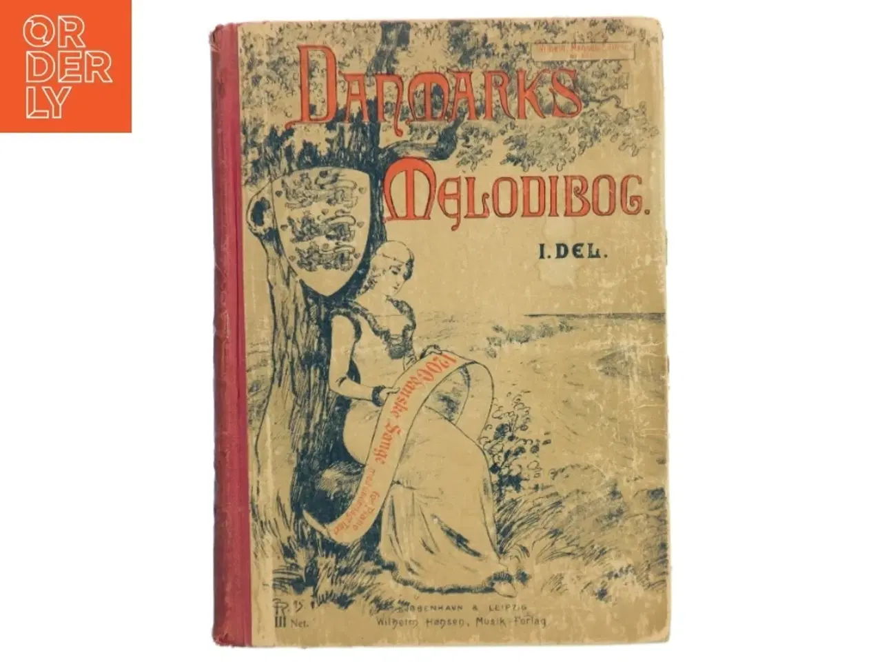 Billede 1 - Danmarks Melodibog I. Del (Bog)