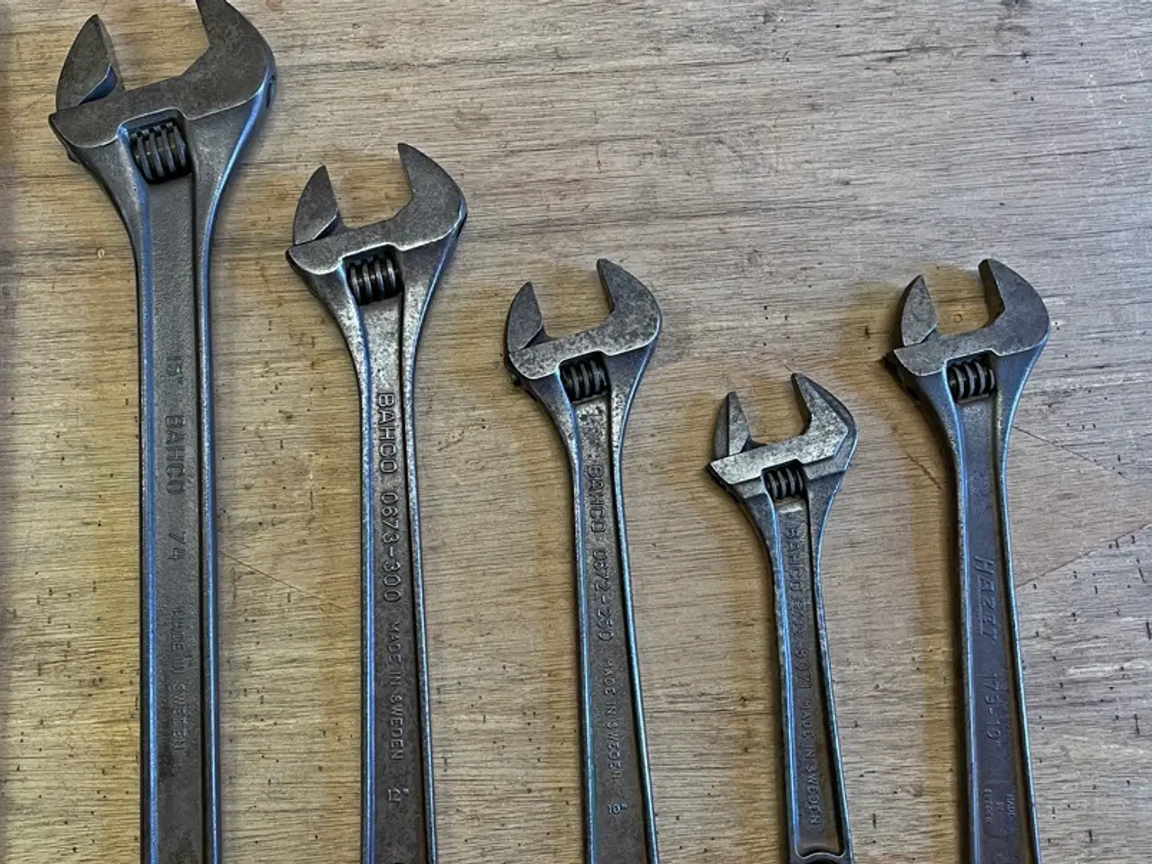 Billede 1 - Bahco skiftenøgler - Hazet skiftenøgle