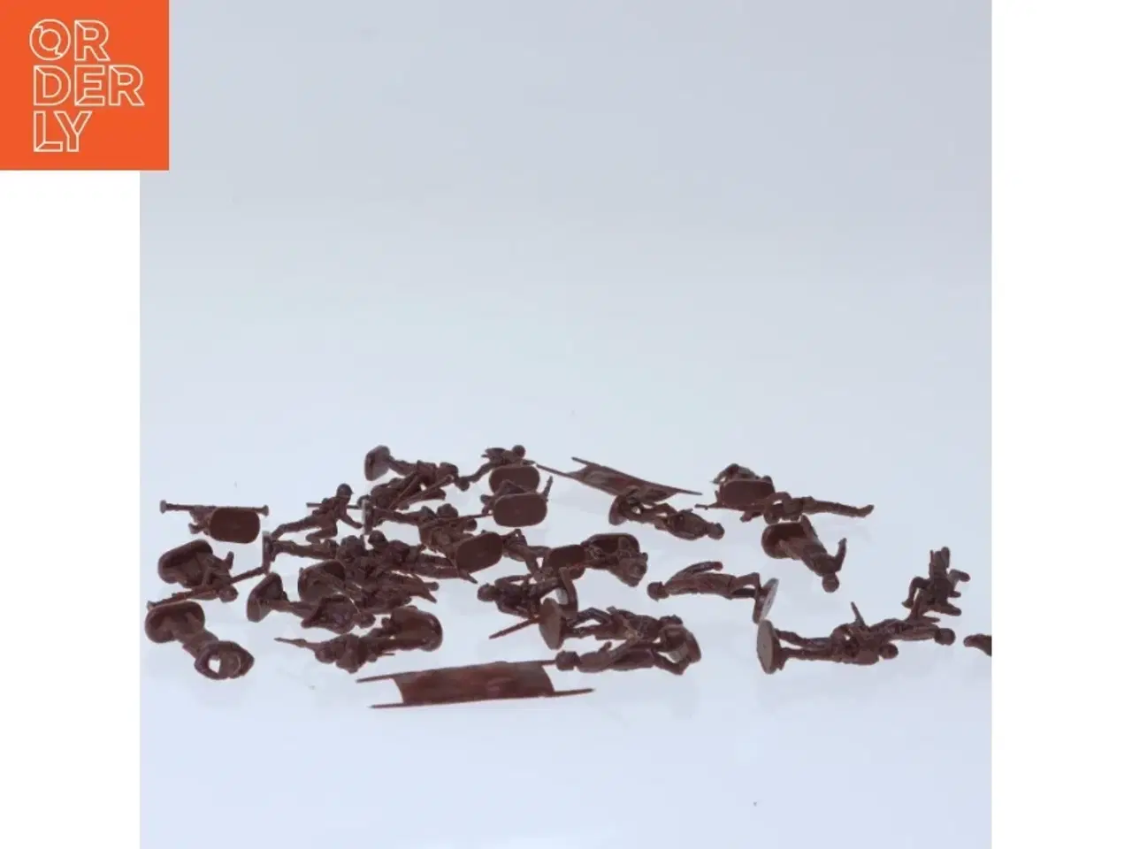 Billede 2 - Miniature plastiksoldater (str. 2,5 cm)