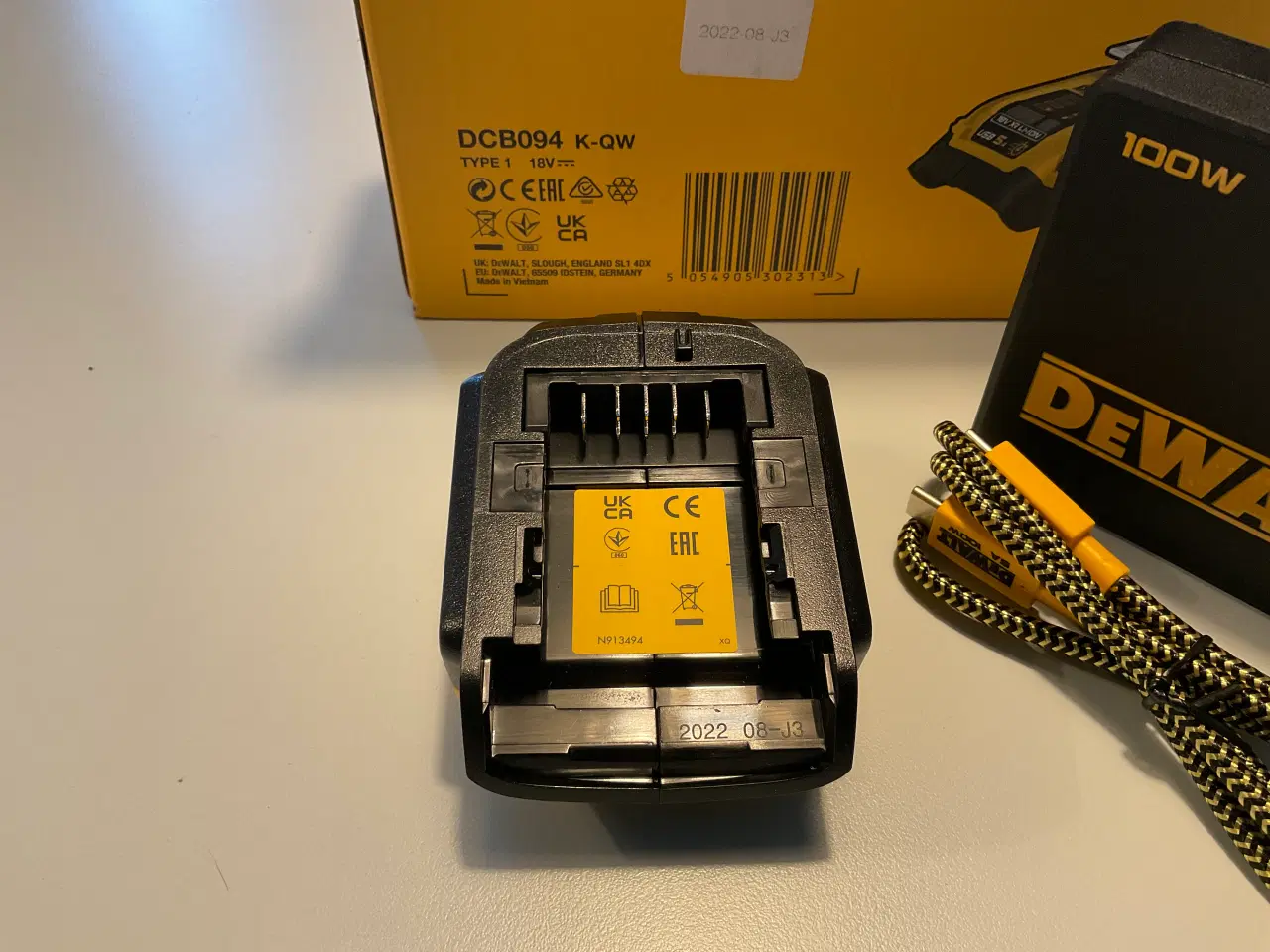 Billede 3 - Dewalt USB / USB-C lader