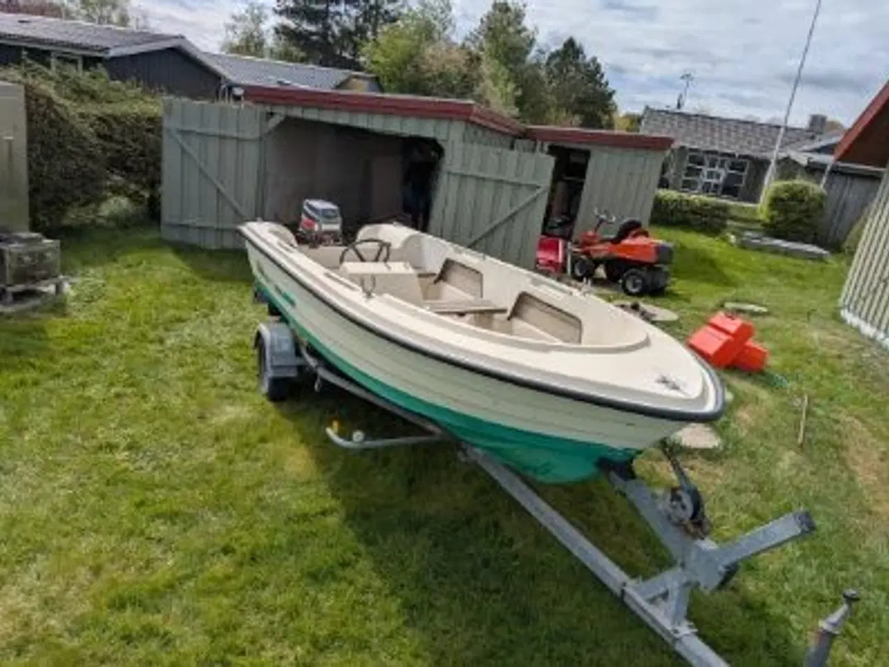 Billede 8 - Styrepultsjolle LAMI 425R med Brenderup bådtrailer