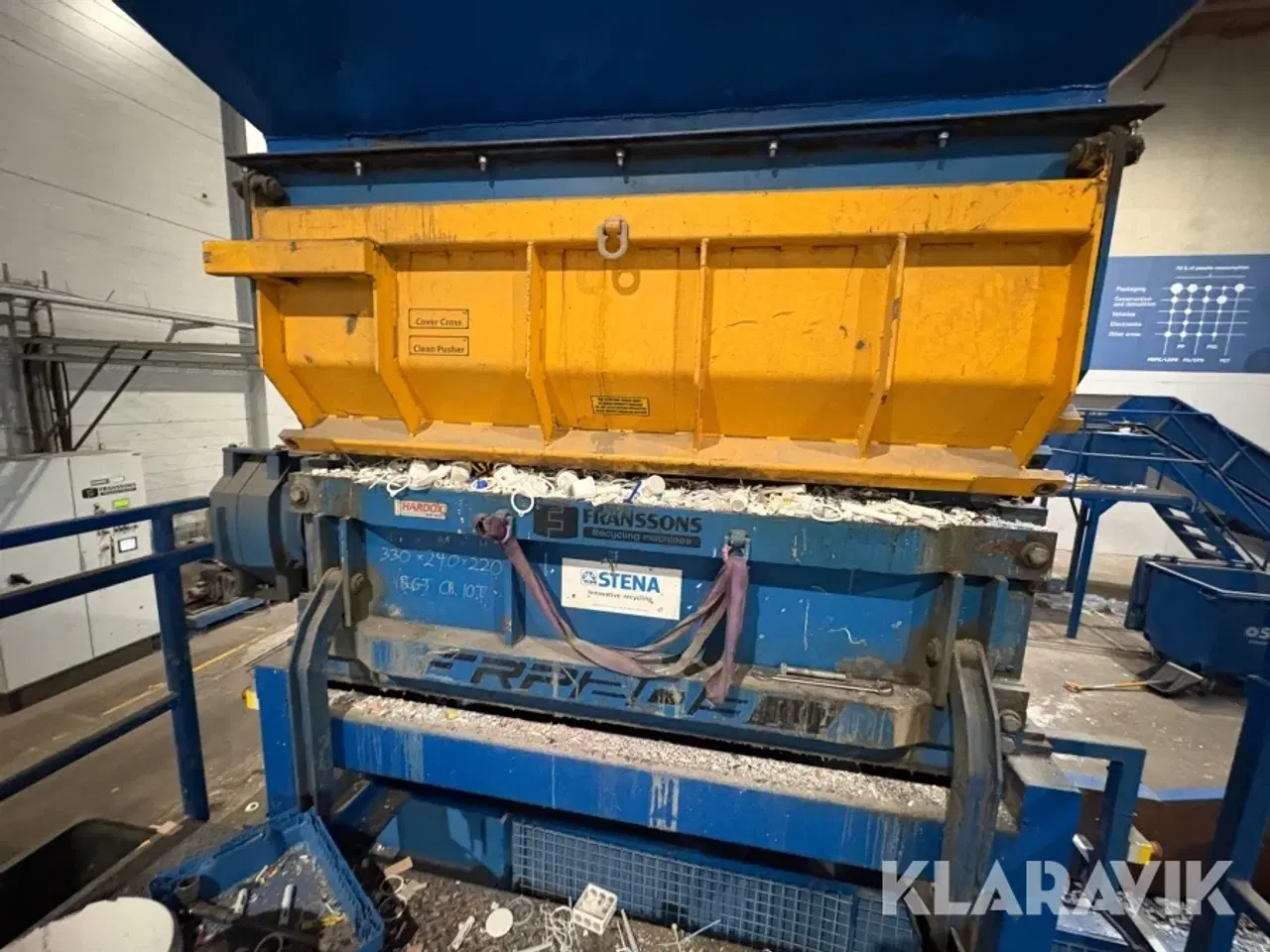 Billede 11 - Shredder Franssons FRP 203/40-3 med transportbånd