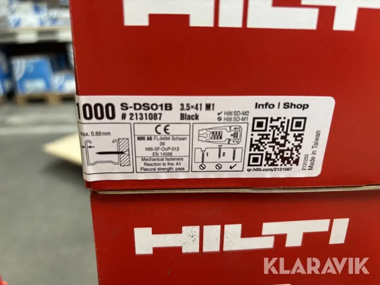 Billede 5 - Gipsskruer Hilti 64 kasser