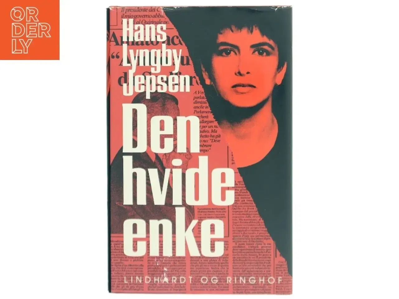 Billede 1 - Den hvide enke : roman af Hans Lyngby Jepsen (Bog)