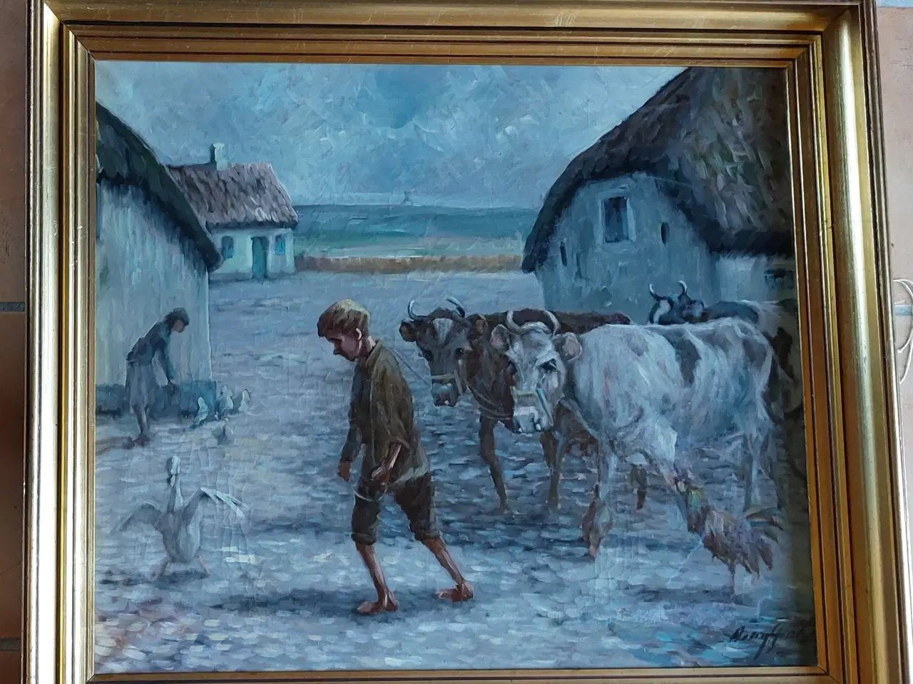 Billede 1 - ARLING GADE -(1919 - 2011 ) - oliemaleri