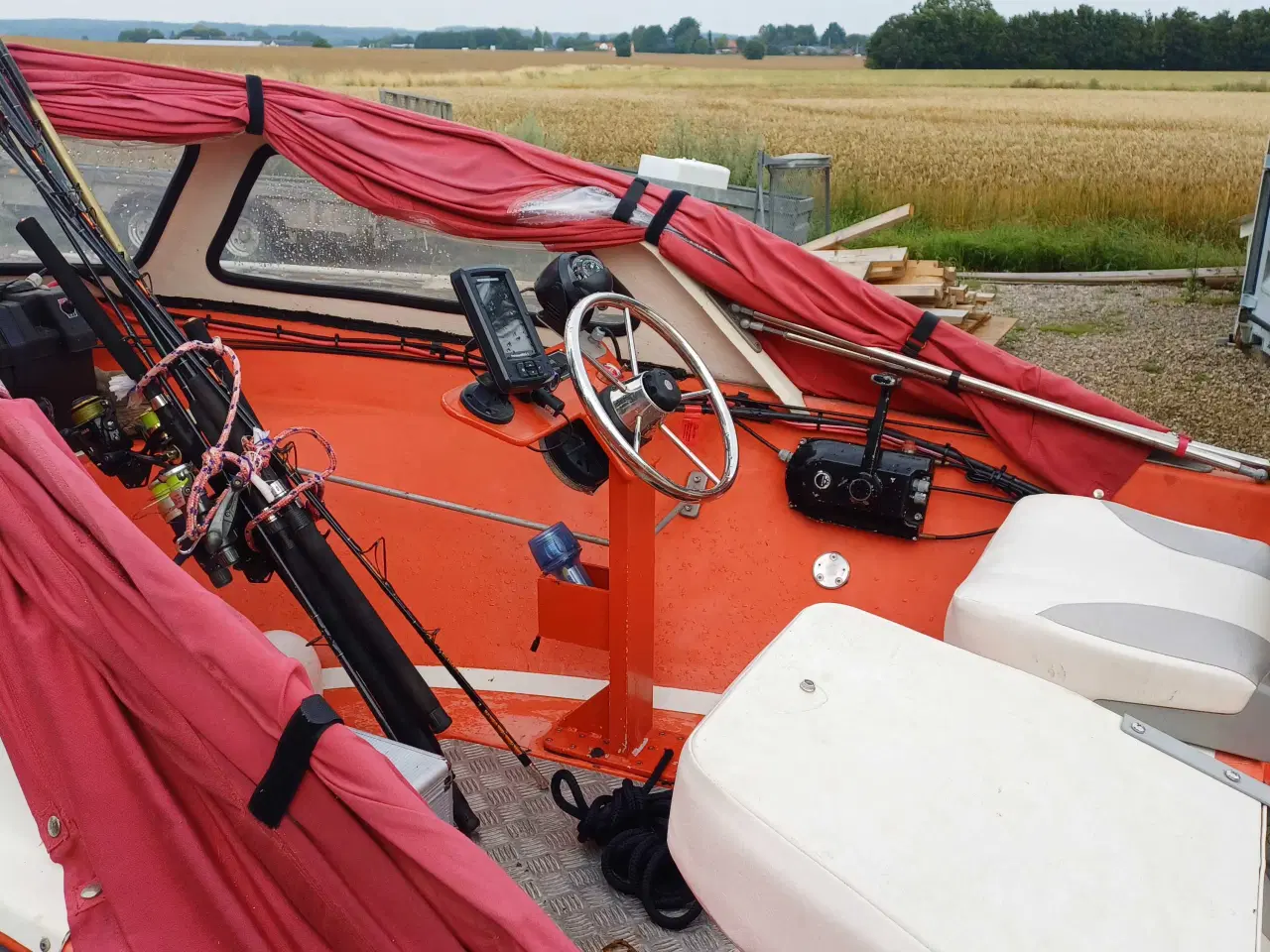 Billede 3 - Båd askelade 40hp 