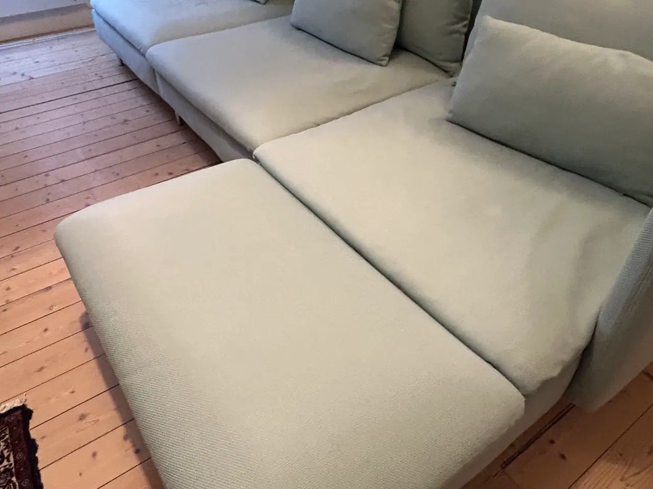 Billede 3 - Sofa 4 personers med chaiselong