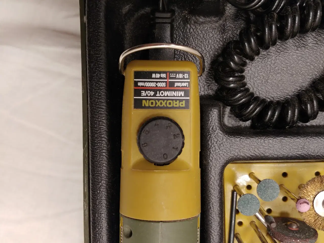 Billede 2 - Proxxon Minimot 40/E og megen tilbehør læs