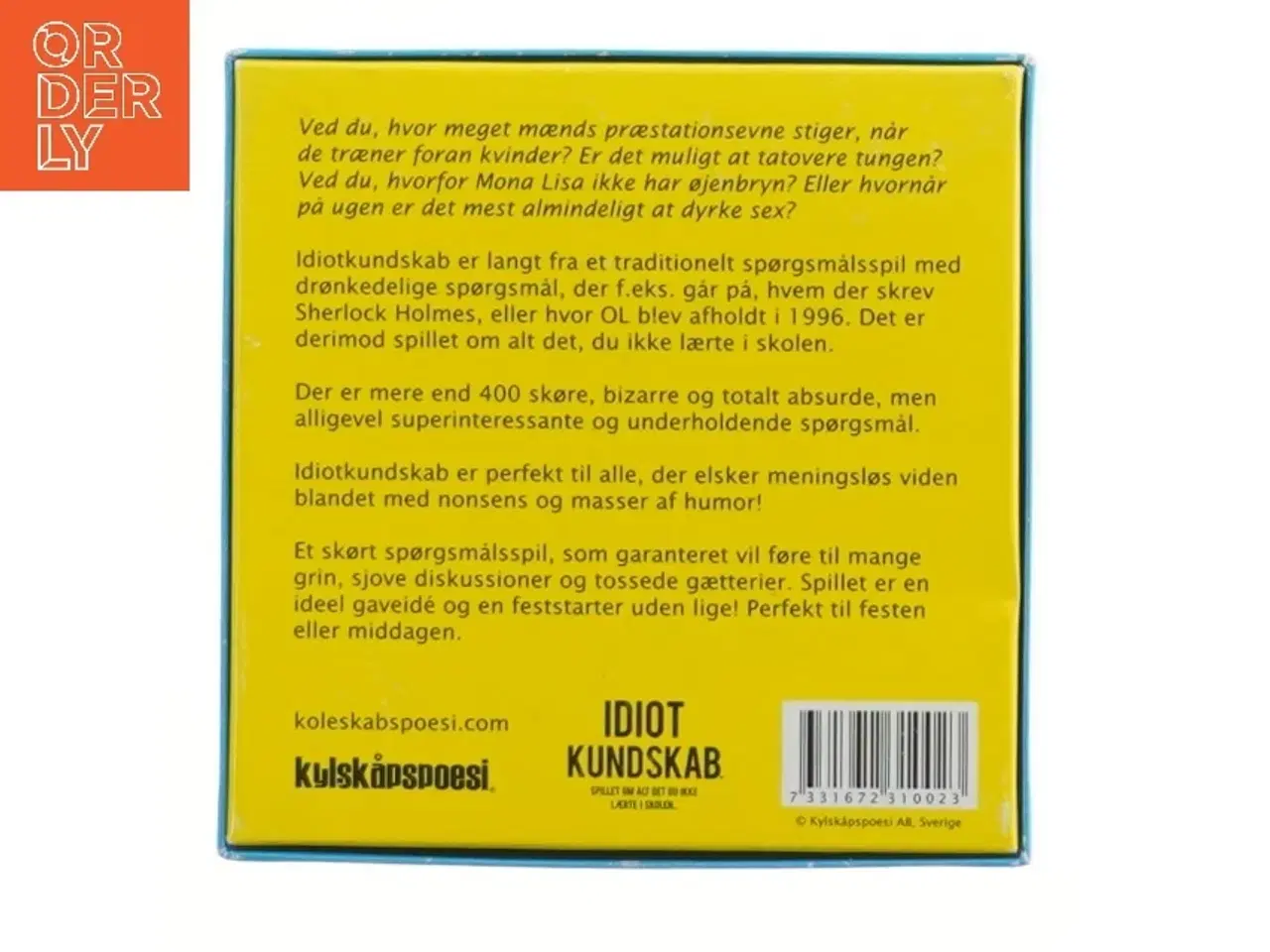 Billede 3 - Idiotkundskab quiz spil