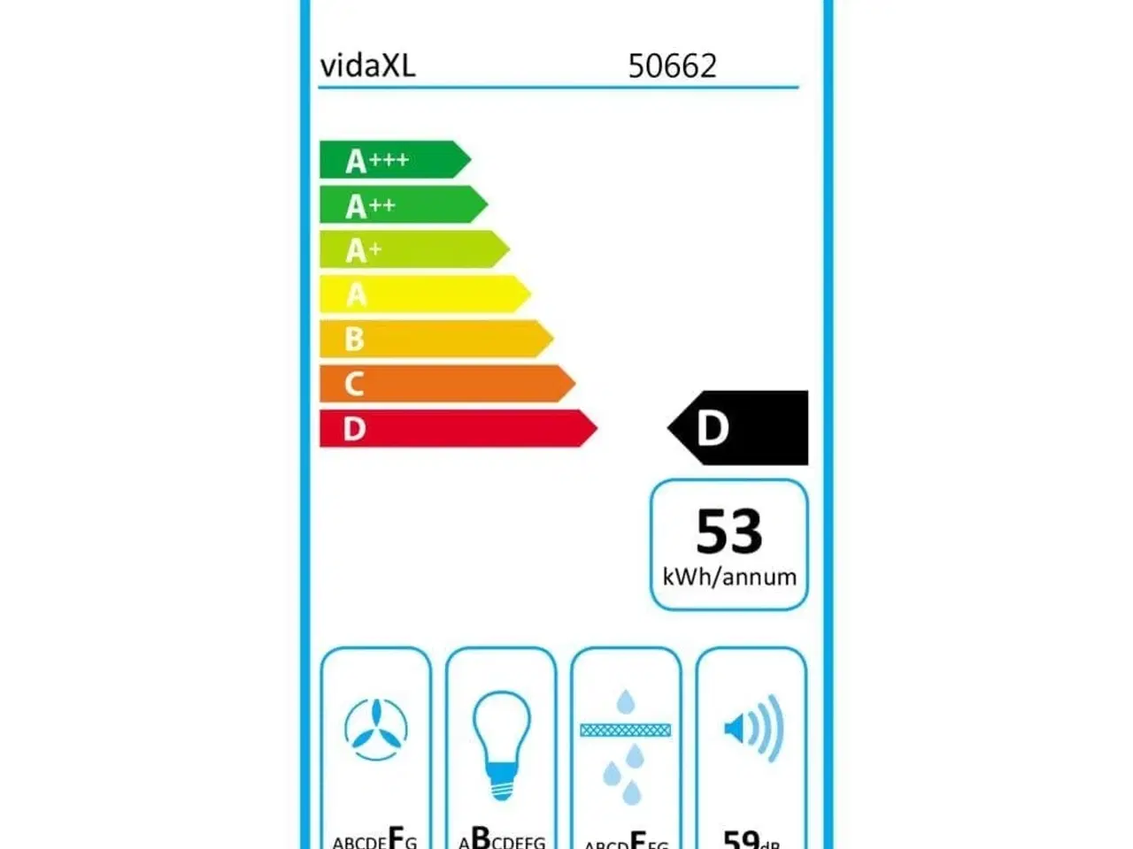 Billede 9 - Ø-emhætte 90 cm LCD-display touchsensor 756 m³/t. LED