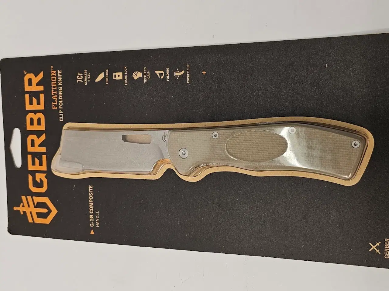 Billede 1 - Gerber Flatiron Kniv