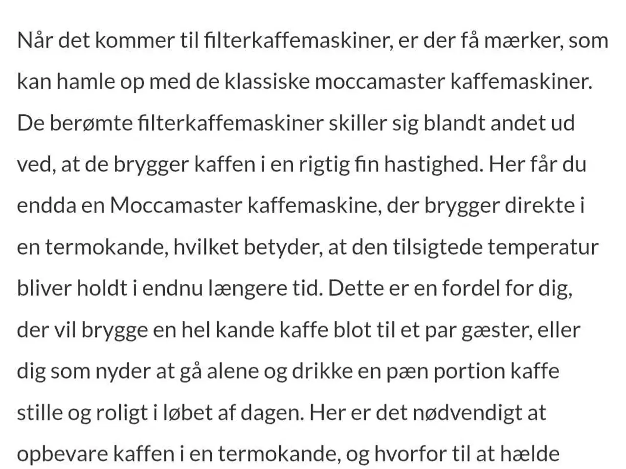 Billede 3 - Moccamaster kaffemaskine 